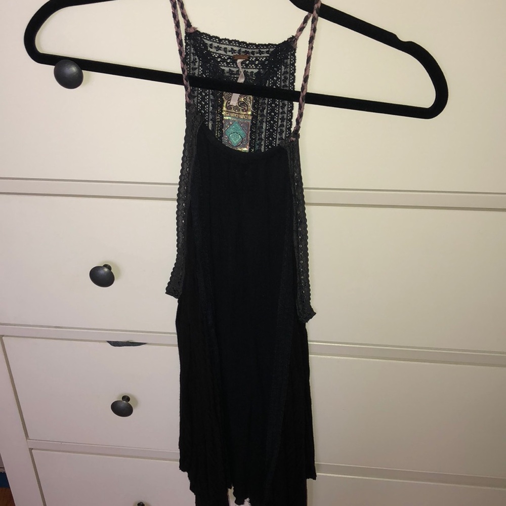 High neck tank top